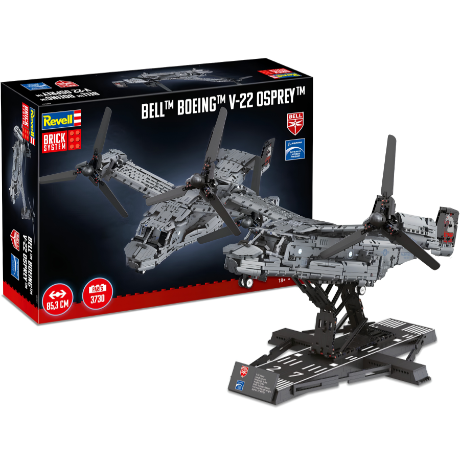 REVELL BRICK SYSTEM BELL BOING V-22 OSPREY