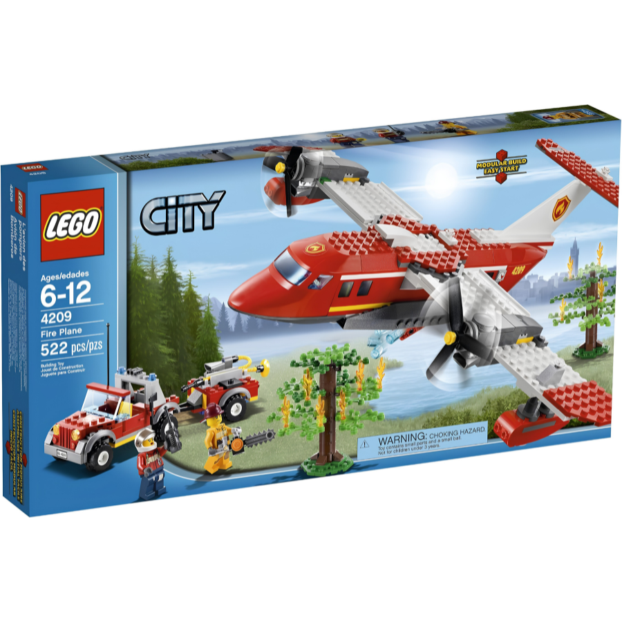 LEGO_City_4209_Aereo_dei_Pompieri