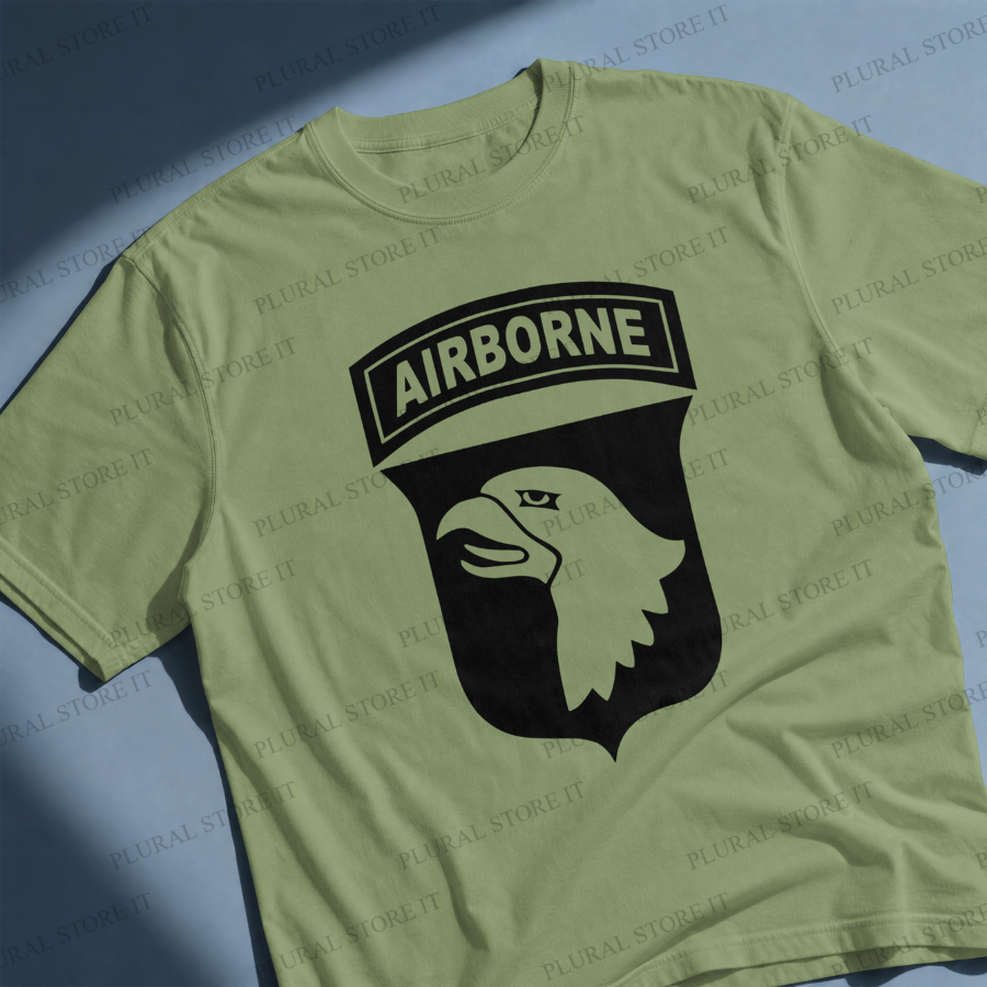 T SHIRT AIRBORNE AQUILA DEL 101ST AIRBORNE DIVISION