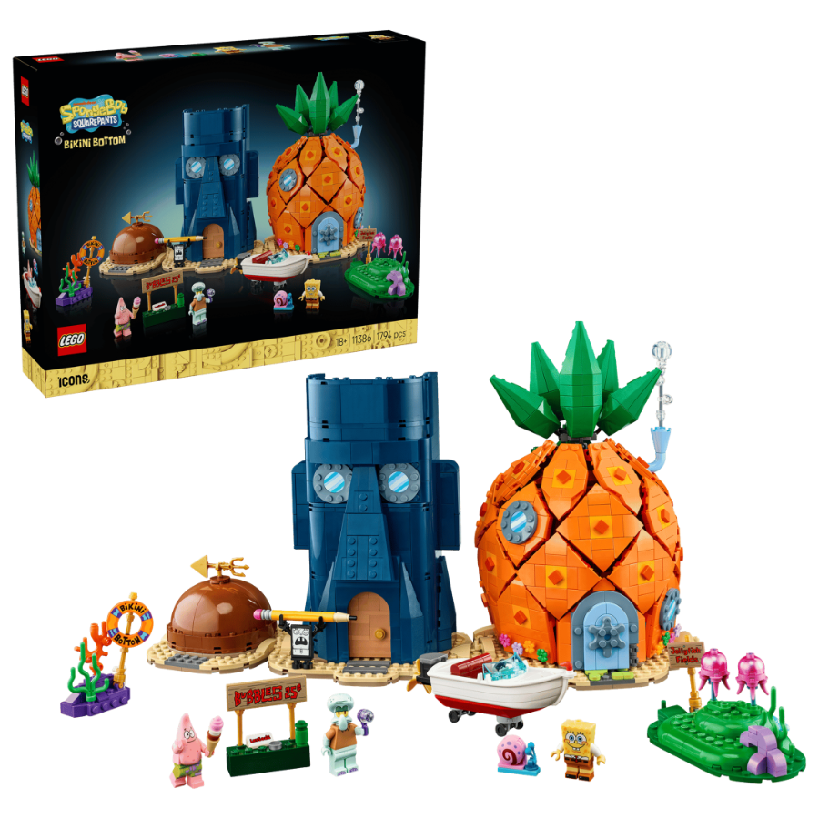 LEGO ICONS 11386 SpongeBob: Bikini Bottom