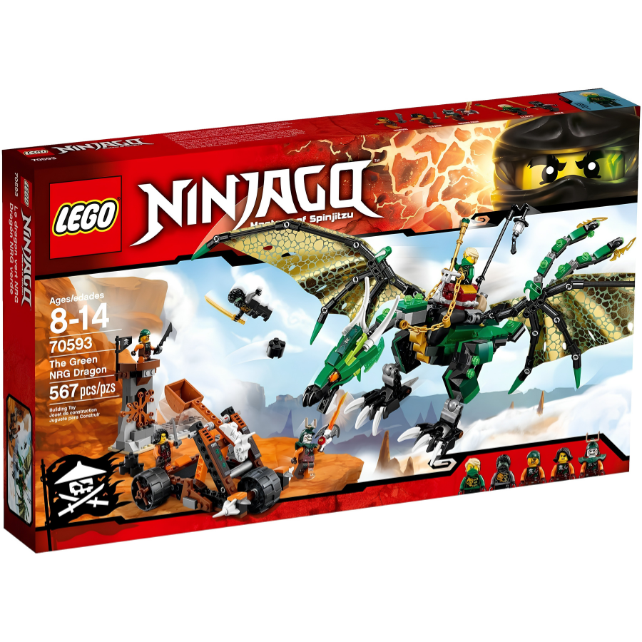 Lego_Ninjago_70593_-_Dragone_NRG_Verde
