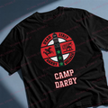 T SHIRT USAG CAMP DARBY US ARMY GARRISON BLACK