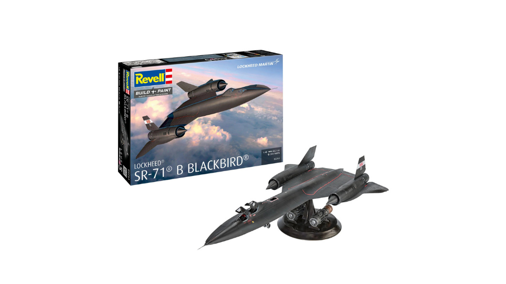 REVELL Lockheed SR-71B Blackbird BUILD AND PAINT