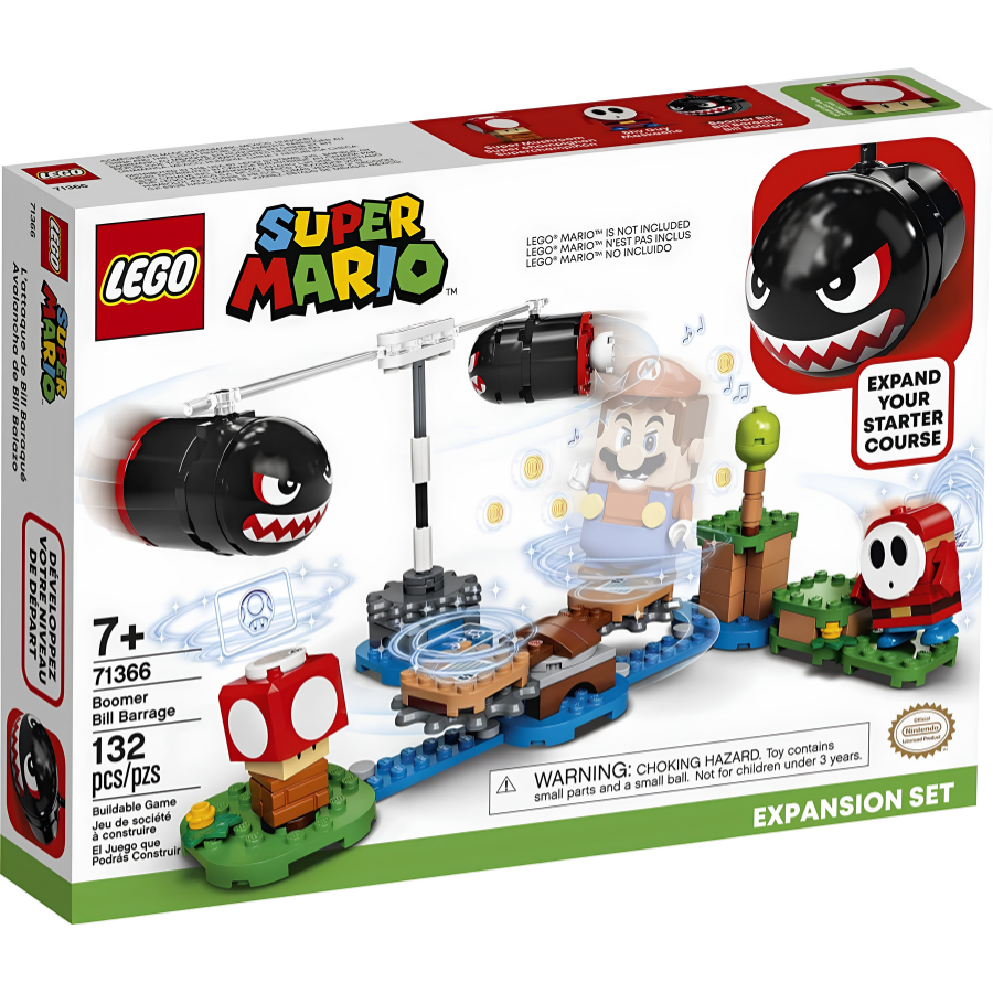 Lego SuperMario 71366 - Sbarramento di Pallottoloni Bill - Pack di Espansione