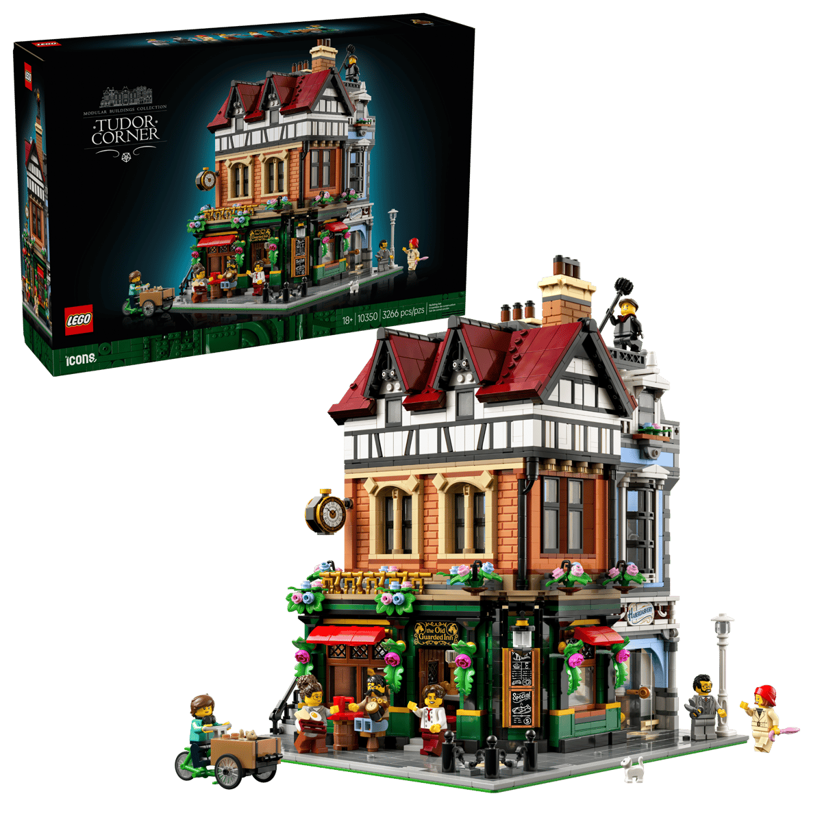LEGO ICONS 10350 TUDOR CORNER