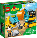 Lego Duplo 10931 - Camion e scavatrice cingolata