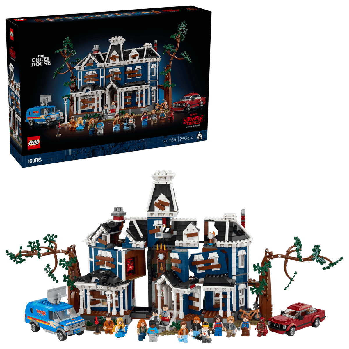 LEGO ICONS 11370 STRANGER THINGS CRREL HOUSE