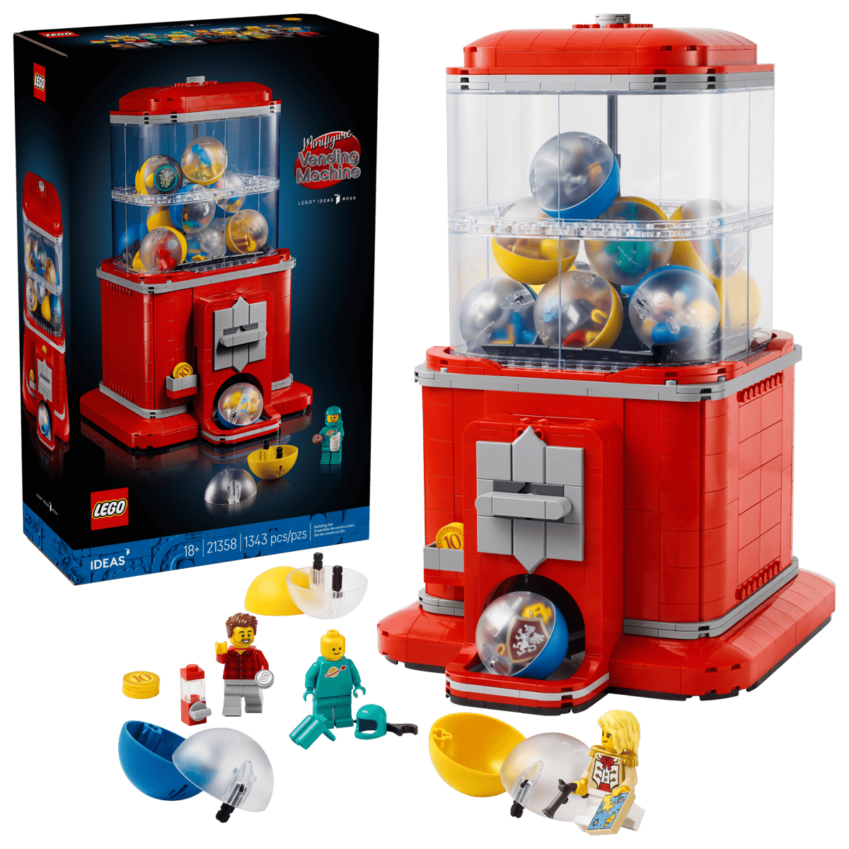 LEGO IDEAS 21358 DISTRIBUTORE AUTOMATICO DI MINIFIGURE