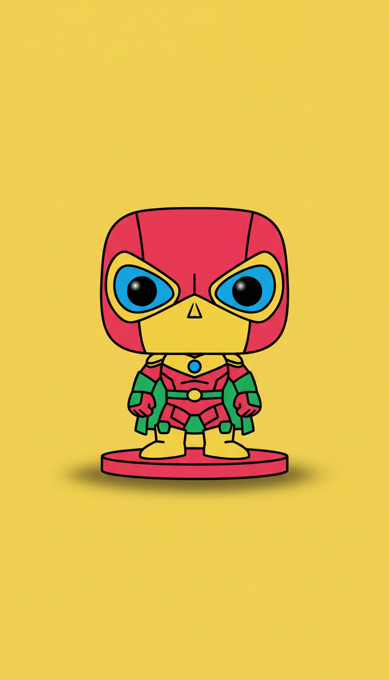 Funko Pop supereroe con licenza ufficiale