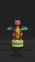 Collezionabile drago 3D stampa personalizzata