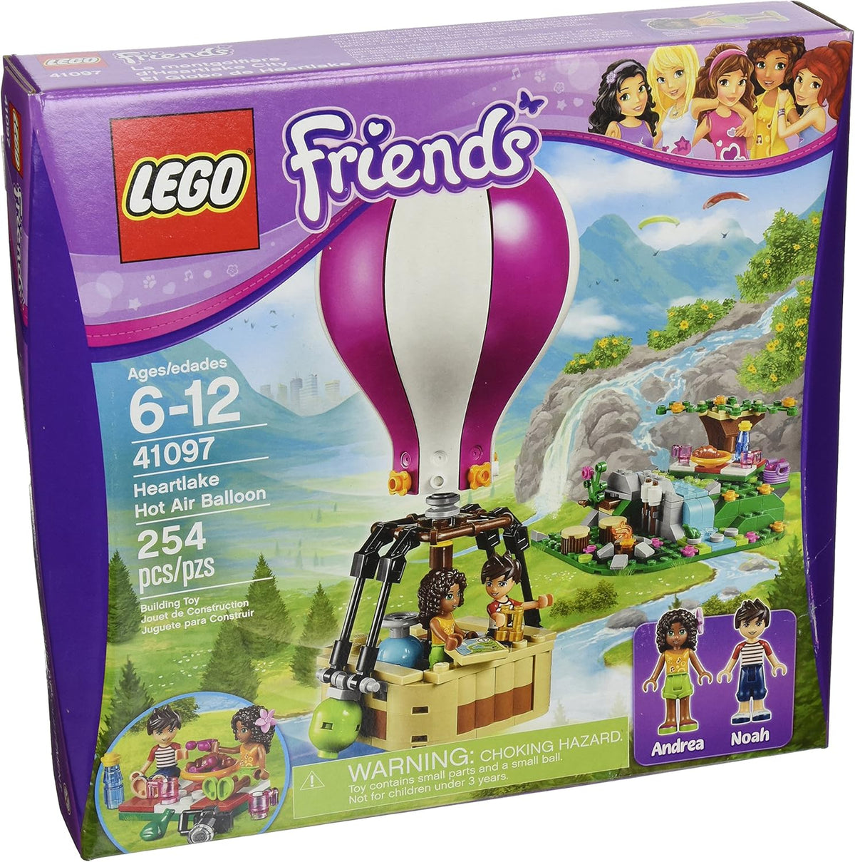 Lego Friends 41097 - La Mongolfiera di Heartlake