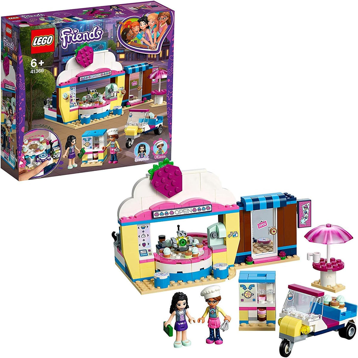 Lego Friends 41366 - Il Cupcake Café di Olivia
