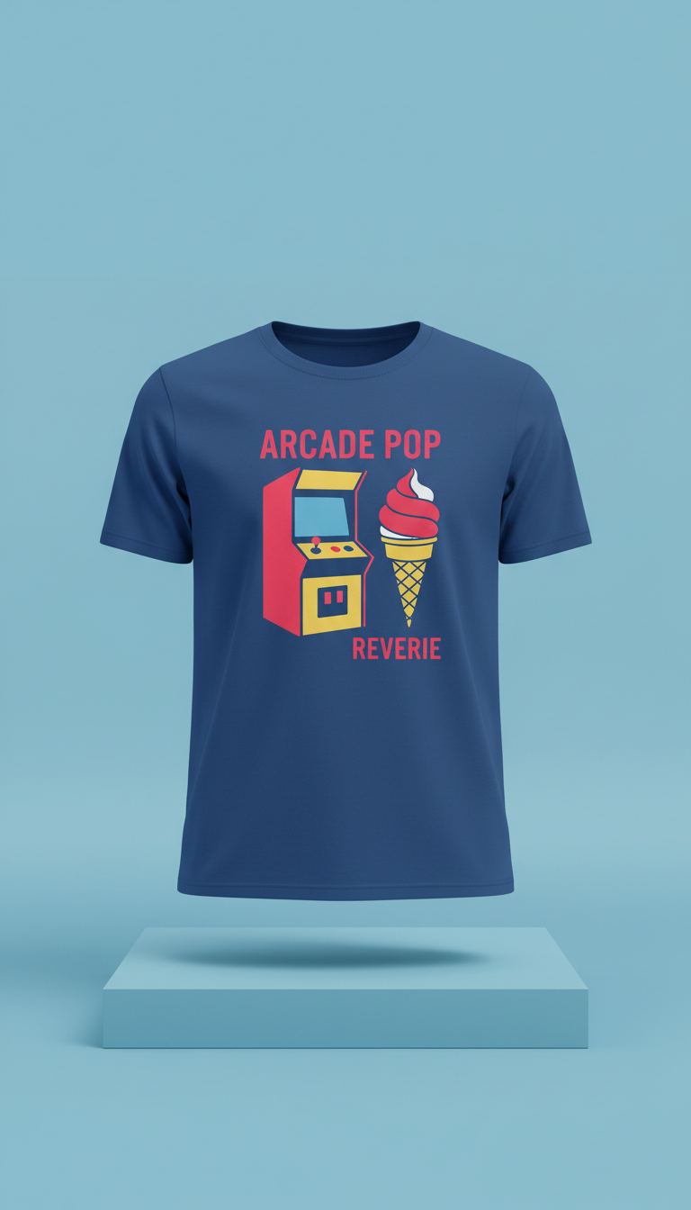 T-shirt logo Arcade Pop Reverie