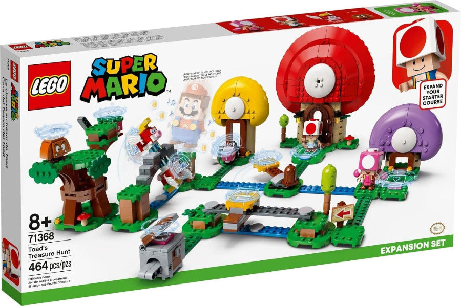 Lego SuperMario 71368 - La caccia al tesoro di Toad