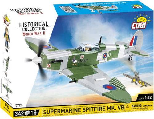 COBI 5725 SUPERMARINE SPITFIRE MK.VB - SCALE 1:32