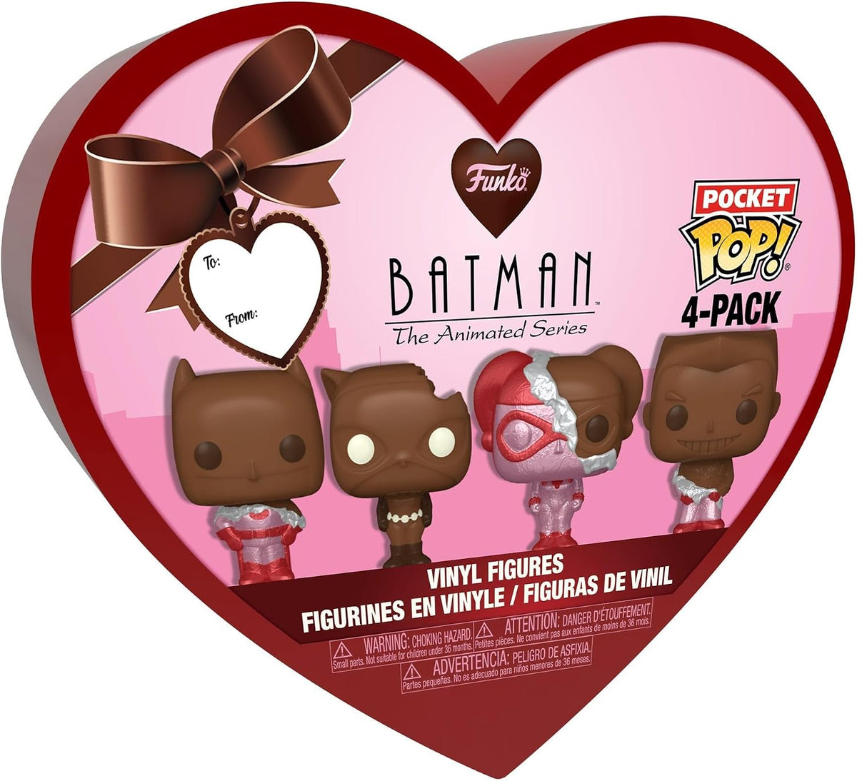 Funko Pocket Pop! DC Valentines box 4 Pack Batman 