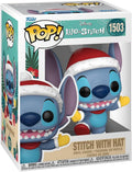 Funko POP! Disney: Lilo & Stitch - Stitch Holiday with Hat - Vinyl Figure - FK80037