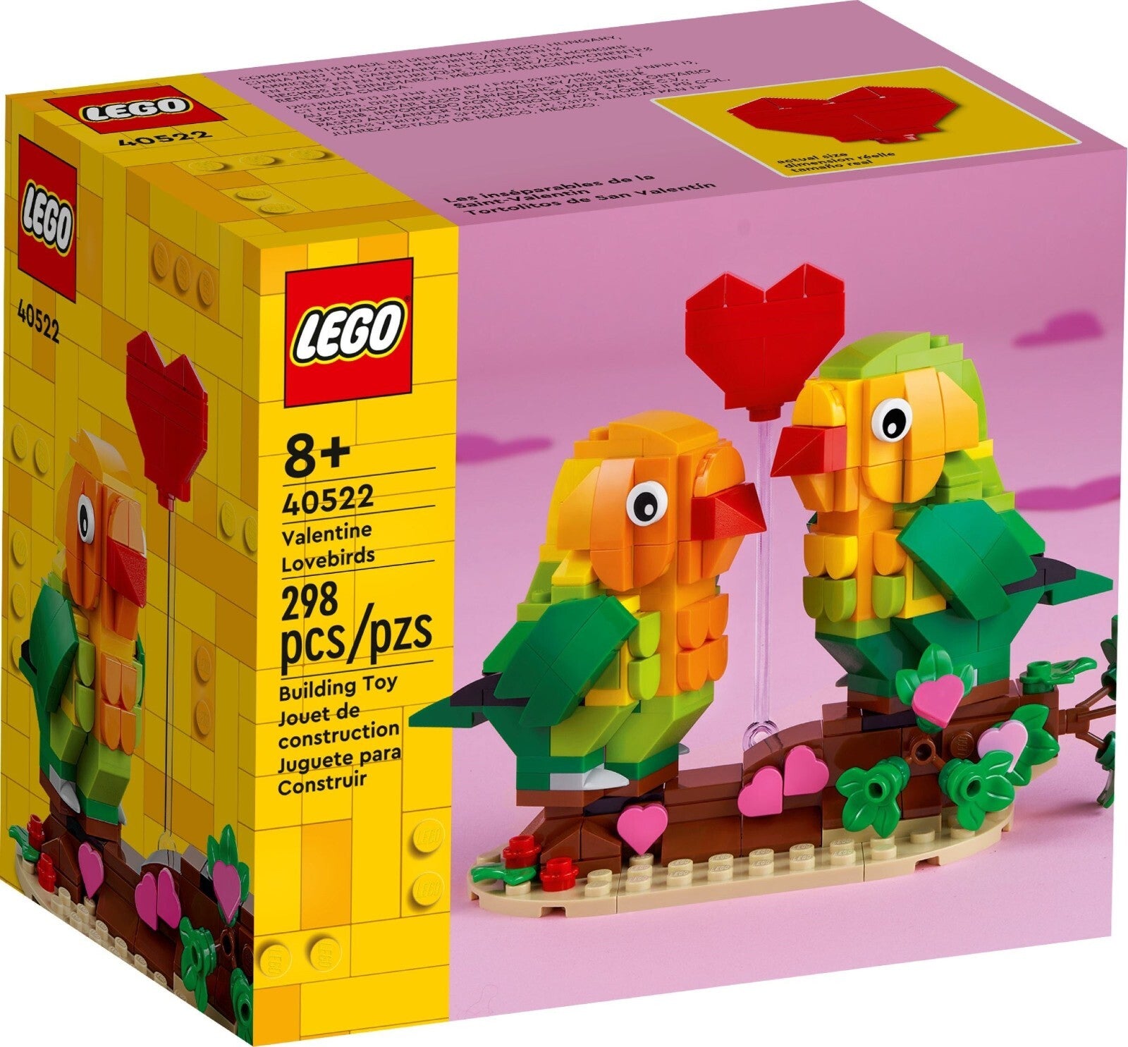 LEGO 40522 VALENTINE LOVEBIRDS