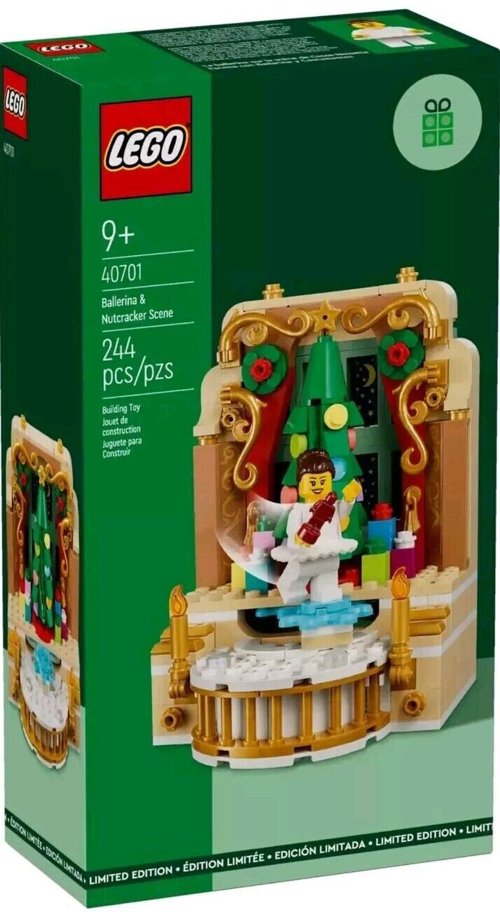 LEGO 40701 BALLERINA & NUTCRACKER SCENE - BALLERINA E SCHIACCIANOCI