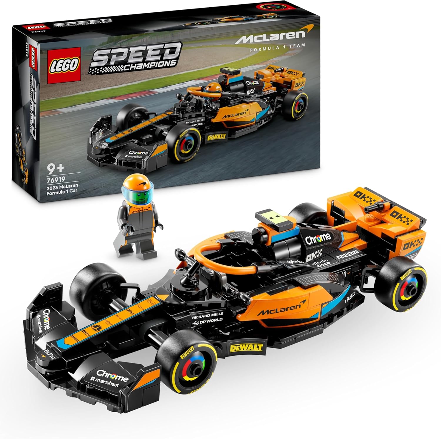 LEGO 76919 SPEED CHAMPIONS MONOPOSTO DA CORSA MC LAREN FORMULA 1