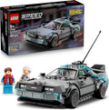 LEGO 77256 SPEED CHAMPIONS - MACCHINA DEL TEMPO DI RITORNO AL FUTURO