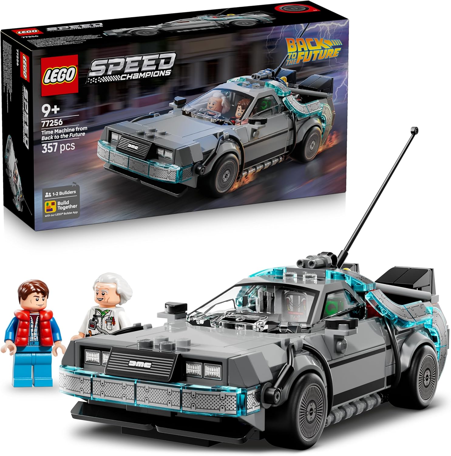 LEGO 77256 SPEED CHAMPIONS - MACCHINA DEL TEMPO DI RITORNO AL FUTURO