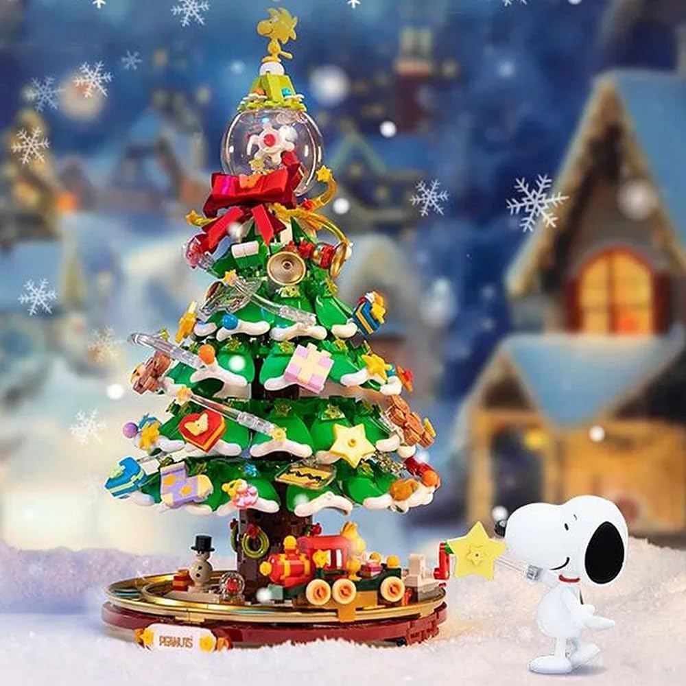 Pantasy - Snoopy's Christmas Tree 40 cm - Albero di Natale Figura Peanuts - PTY86909