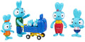 Brave Bunnies Family Pack - Set gioco con personaggi