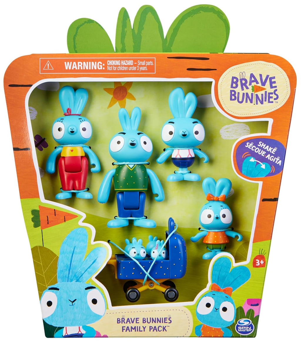 Brave Bunnies Family Pack - Set gioco con personaggi