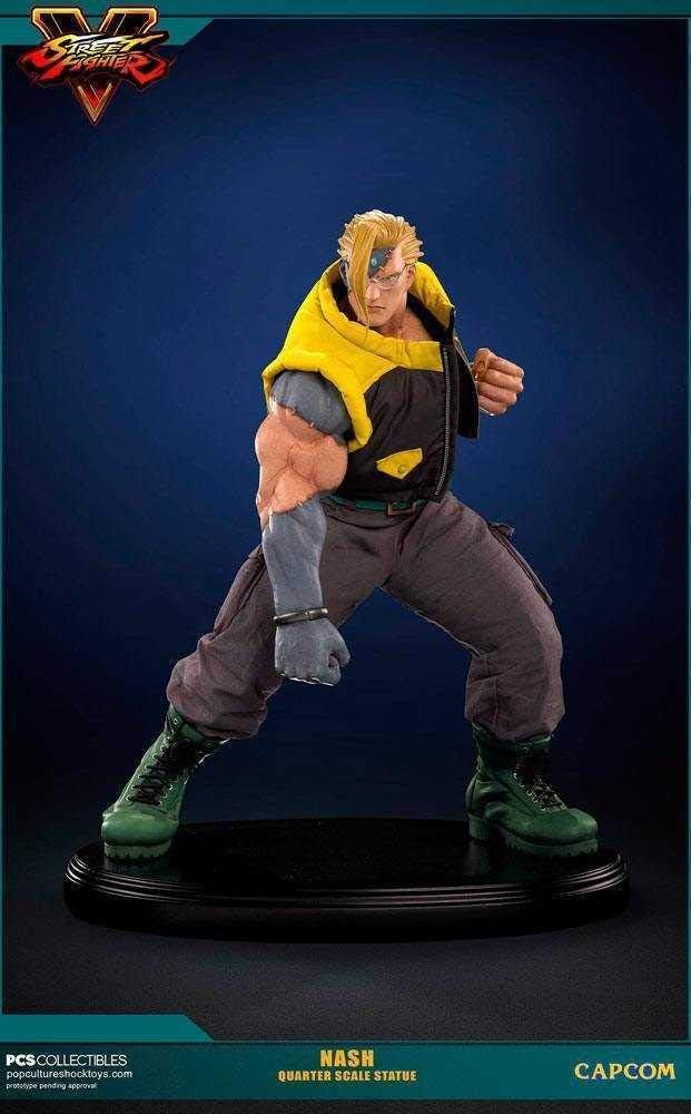 Street Fighter V: Regular Nash 1:4 Scale Statue - PCSNASH001